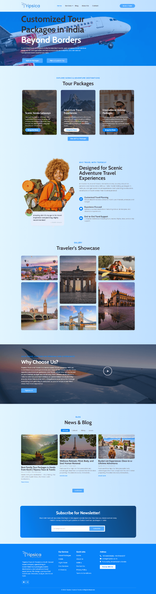 Tripsica Tours & Travels — Tripsica Tours & Travels — Growth Partner